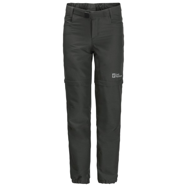 Jack Wolfskin - Kid's Active Zip Off Pants - Softshellhose Gr 152 grau von Jack Wolfskin