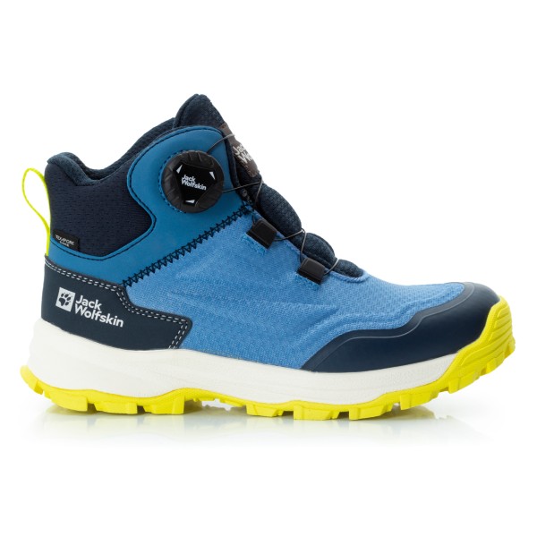 Jack Wolfskin - Kid's Cyrox Texapore Dial Mid - Wanderschuhe Gr 31;32;33;34;35 blau;schwarz von Jack Wolfskin