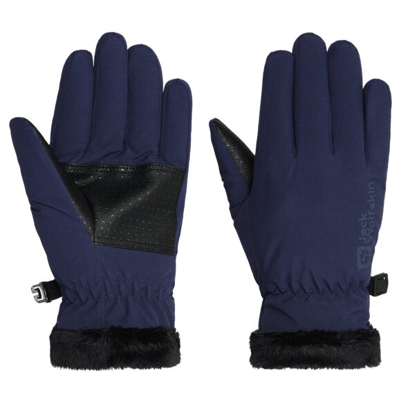 Jack Wolfskin - Kid's Highloft Glove - Handschuhe Gr 116 blau von Jack Wolfskin