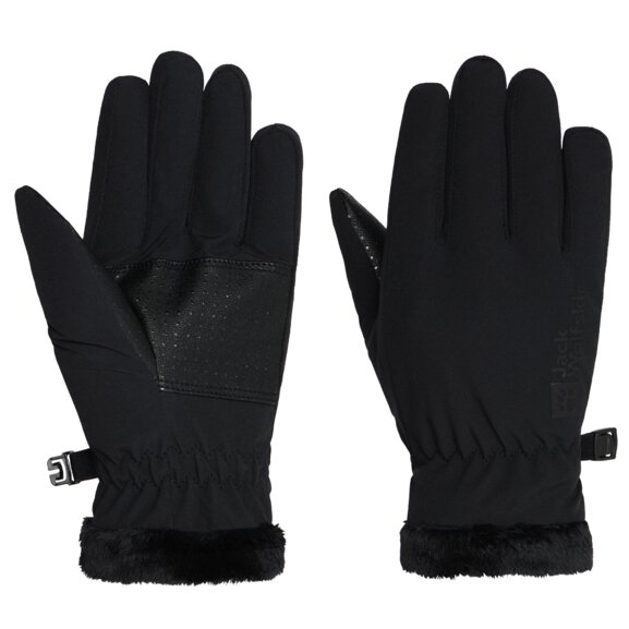 Jack Wolfskin - Kid's Highloft Glove - Handschuhe Gr 140 schwarz von Jack Wolfskin