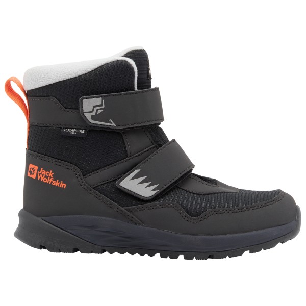 Jack Wolfskin - Kid's Polar Bear-B Texapore Mid VC - Winterschuhe Gr 26 schwarz/grau von Jack Wolfskin