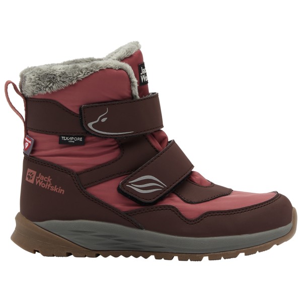 Jack Wolfskin - Kid's Polar Bear-G Texapore Mid VC - Winterschuhe Gr 36 braun von Jack Wolfskin