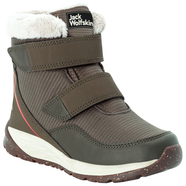 Jack Wolfskin - Kid's Polar Wolf Texapore Mid VC - Winterschuhe Gr 34 braun von Jack Wolfskin