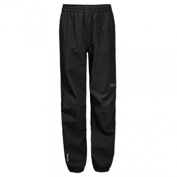 Jack Wolfskin - Kid's Rainy Days Pants - Regenhose Gr 104 schwarz von Jack Wolfskin