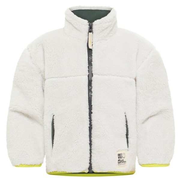 Jack Wolfskin - Kid's Smileyworld Fleece Jacket - Fleecejacke Gr 104;116;128;140;92 grau;weiß von Jack Wolfskin