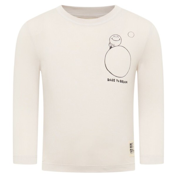 Jack Wolfskin - Kid's Smileyworld Longsleeve - Longsleeve Gr 104 weiß von Jack Wolfskin