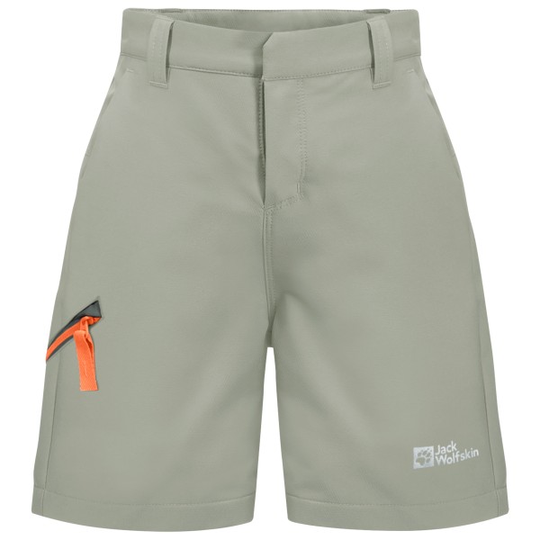 Jack Wolfskin - Kid's Turbulence Shorts - Shorts Gr 116 grau von Jack Wolfskin