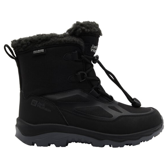 Jack Wolfskin - Kid's Vojo Shell XT Texapore Mid - Winterschuhe Gr 26 schwarz von Jack Wolfskin