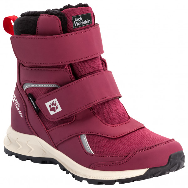 Jack Wolfskin - Kid's Woodland WT Texapore High VC - Winterschuhe Gr 30;31;34;35;37;38;39 rot;schwarz von Jack Wolfskin