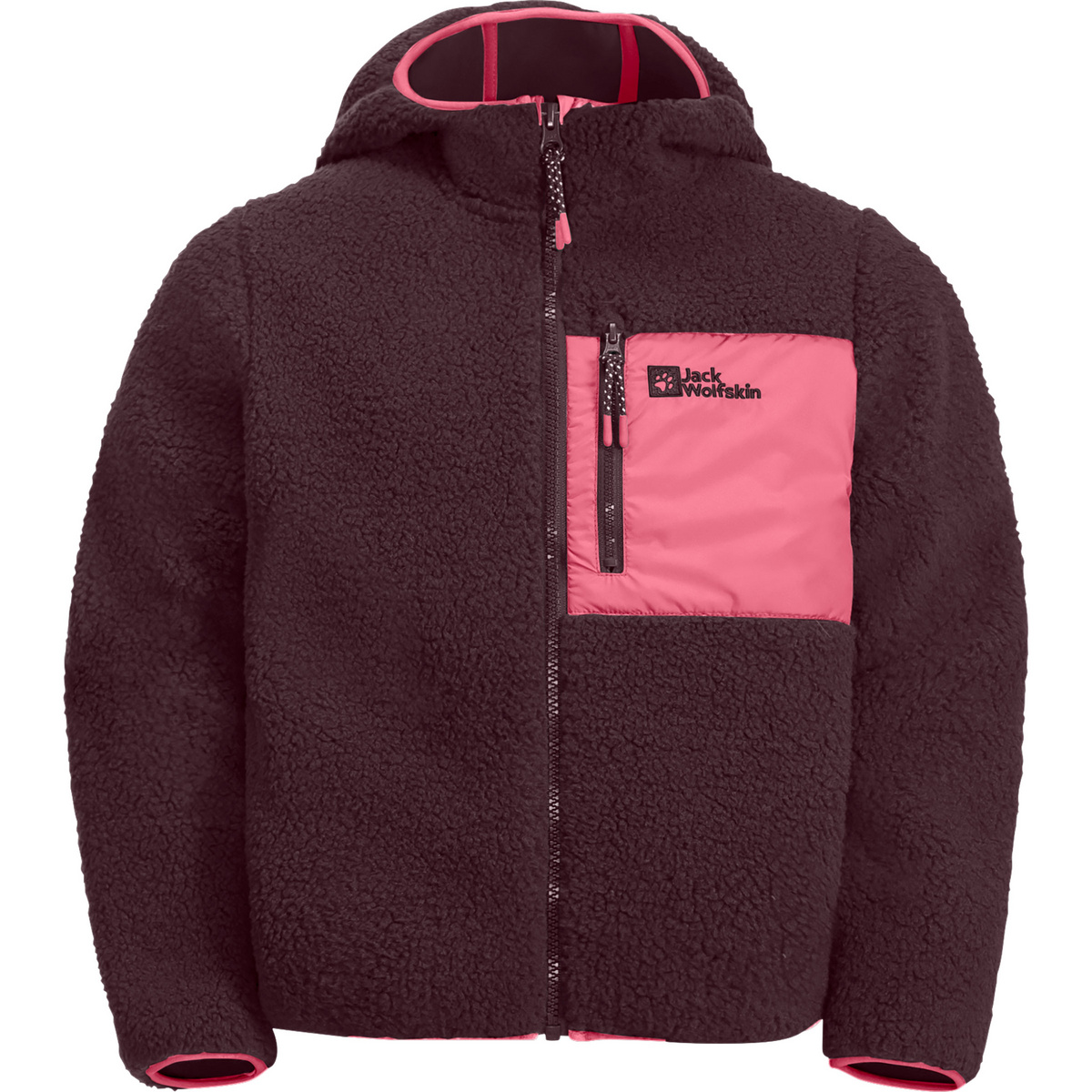 Jack Wolfskin Kinder Ice Curl Hood Jacke Jack Wolfskin Kinder Ice Curl Hood Jacke von Jack Wolfskin