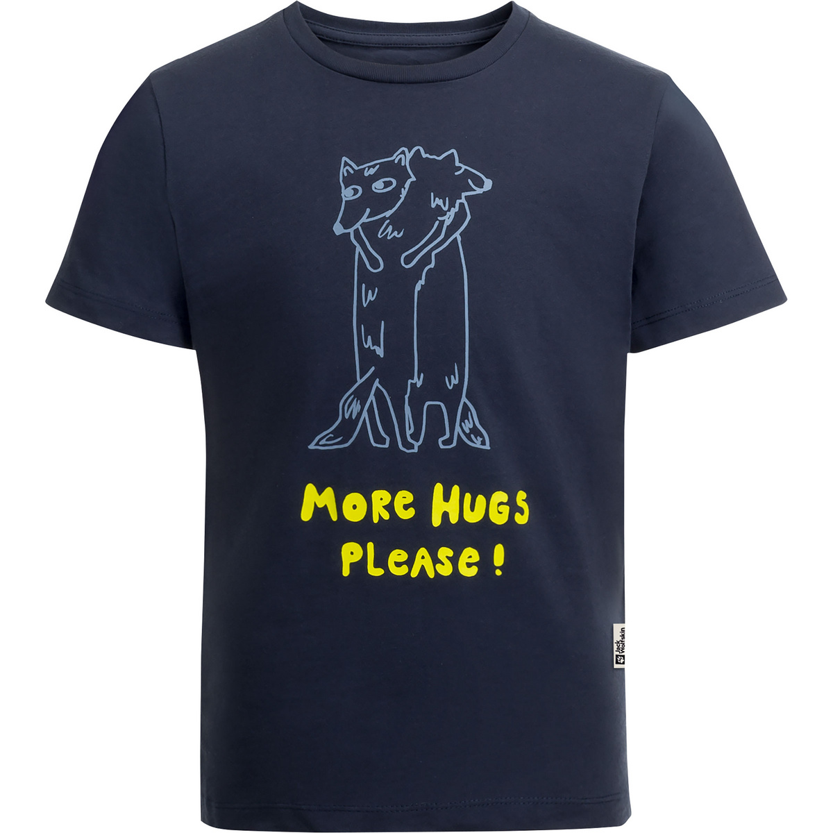 Jack Wolfskin Kinder More Hugs T-Shirt Jack Wolfskin Kinder More Hugs T-Shirt von Jack Wolfskin