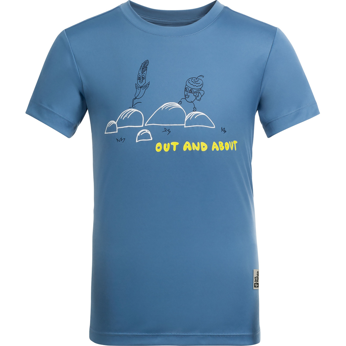 Jack Wolfskin Kinder Out And About T-Shirt Jack Wolfskin Kinder Out And About T-Shirt von Jack Wolfskin