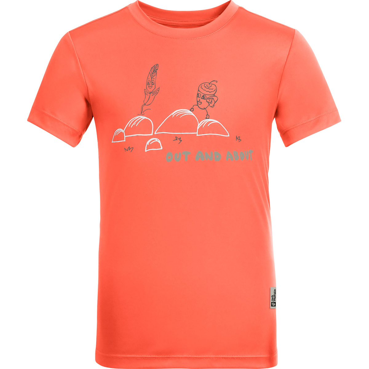 Jack Wolfskin Kinder Out And About T-Shirt Jack Wolfskin Kinder Out And About T-Shirt von Jack Wolfskin
