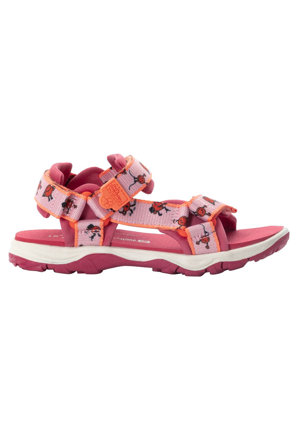 Jack Wolfskin Kinder Sandalen Smileyworld Sandal Kids 26 water lily Water Lily von Jack Wolfskin