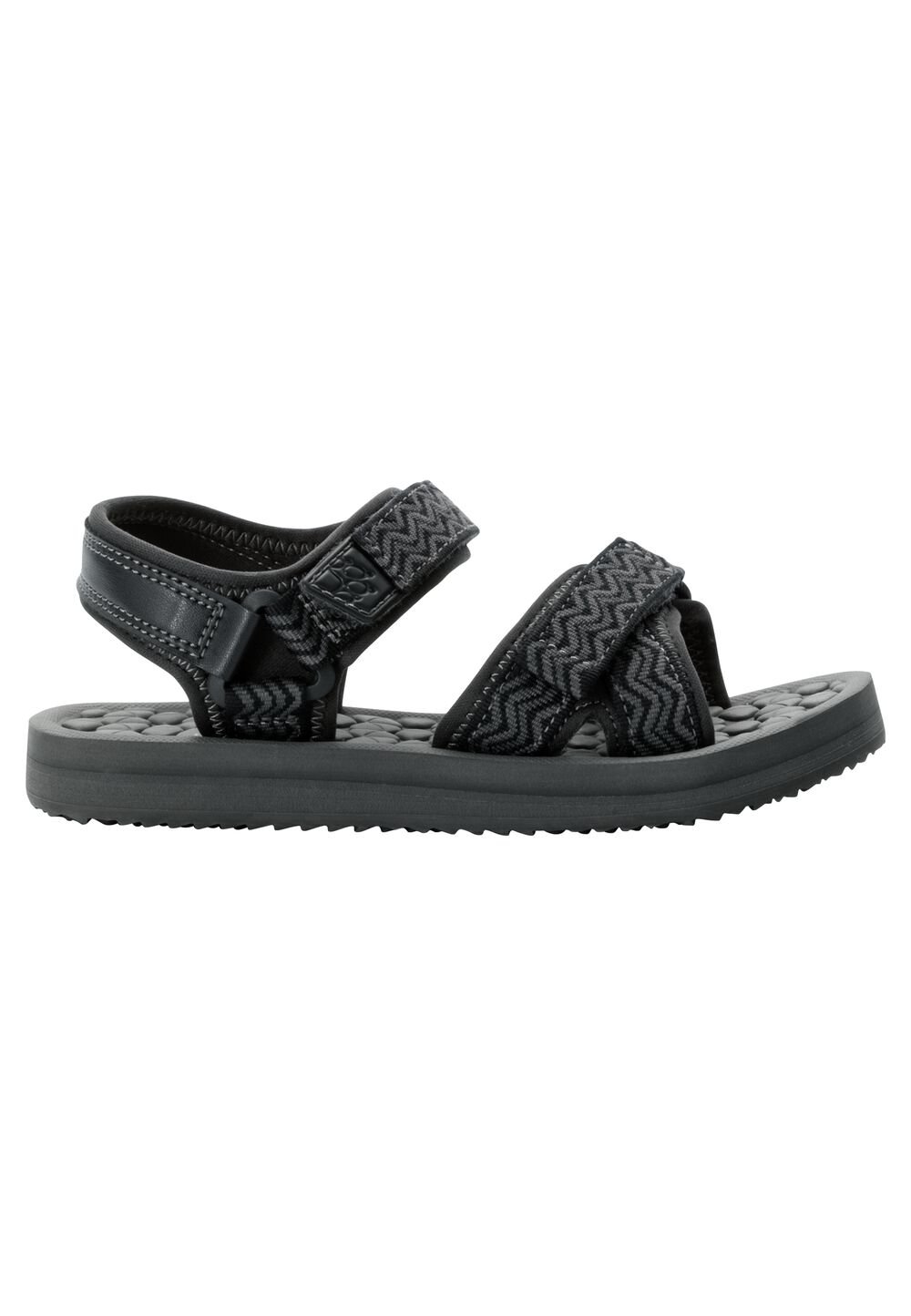 Jack Wolfskin Sandale Kinder Zulu VC Kids 29 black black von Jack Wolfskin