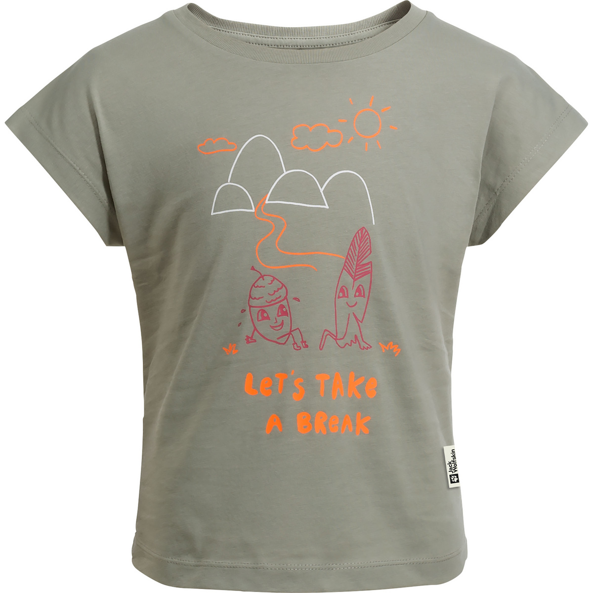 Jack Wolfskin Kinder Take A Break T-Shirt von Jack Wolfskin