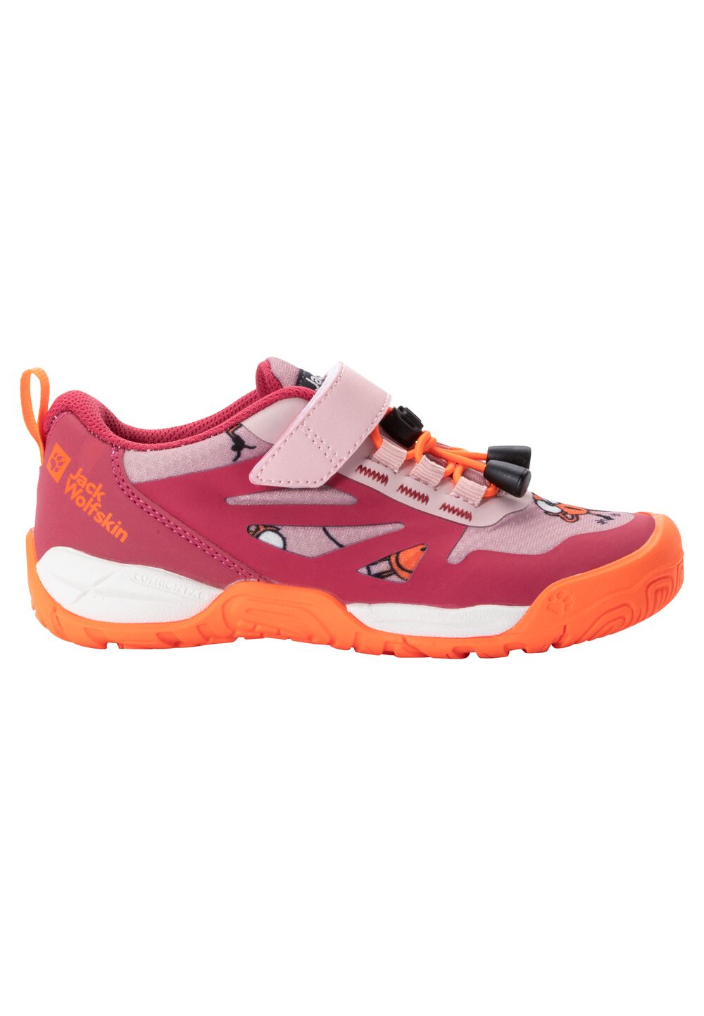 Jack Wolfskin Kinder Wanderschuhe Smileyworld Low Kids 26 water lily water lily von Jack Wolfskin