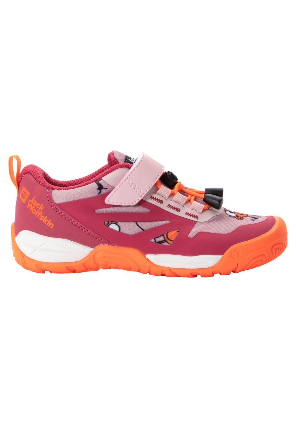 Jack Wolfskin Kinder Wanderschuhe Smileyworld Low Kids 31 water lily water lily von Jack Wolfskin