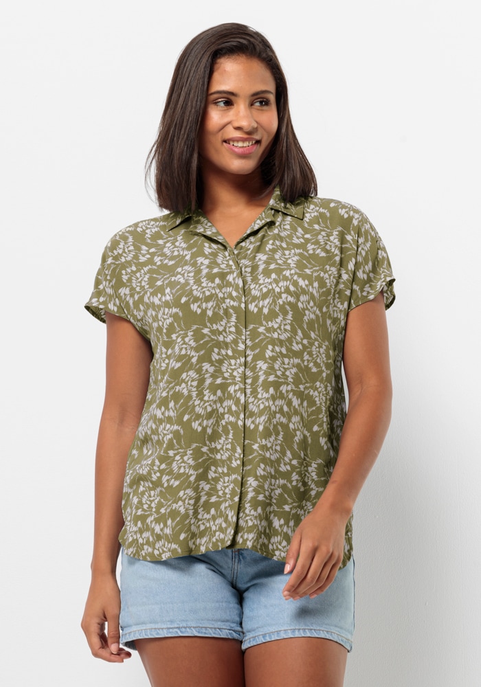 Jack Wolfskin Kurzarmbluse »SOMMERWIESE SHIRT W« von Jack Wolfskin