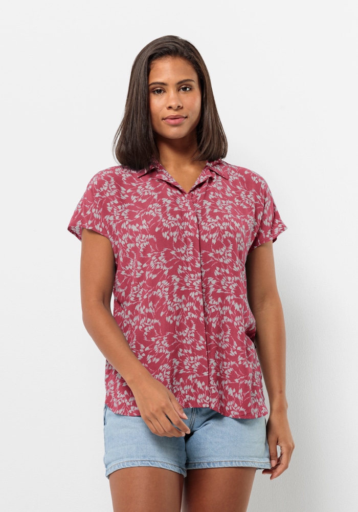 Jack Wolfskin Kurzarmbluse »SOMMERWIESE SHIRT W« von Jack Wolfskin