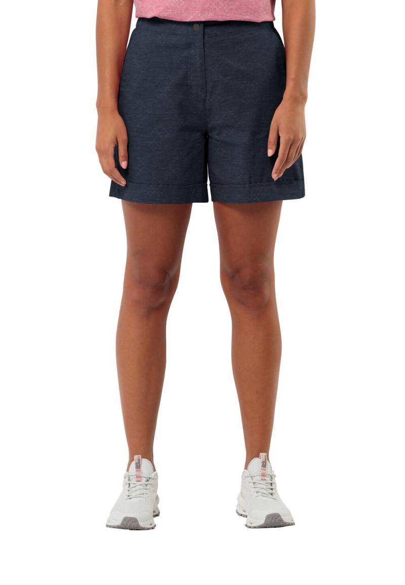 Jack Wolfskin Kurze Hose Damen Karana Shorts Women L blau night blue von Jack Wolfskin