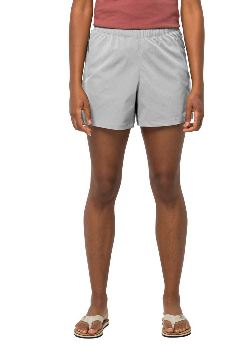 Jack Wolfskin Kurze Hose Damen Wanderthirst Shorts Women 40 cool grey Cool Grey von Jack Wolfskin