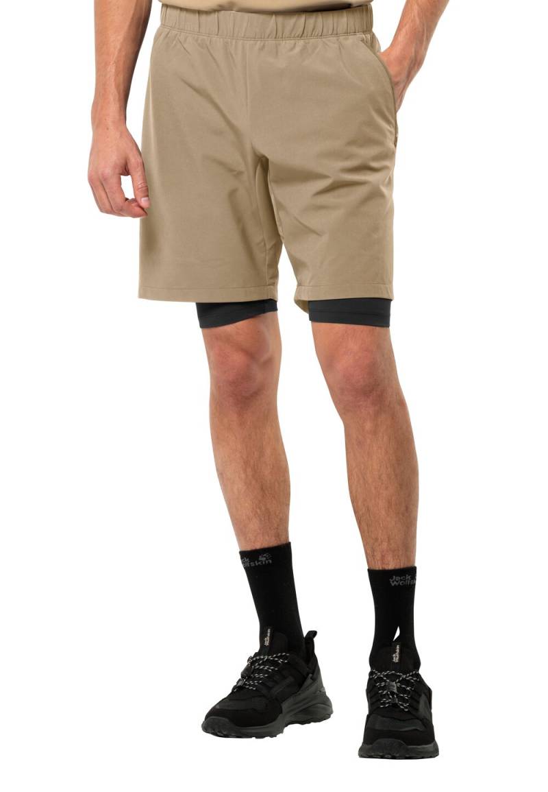 Jack Wolfskin Kurze Hose Herren Bike Commute Shorts Men L sandstorm sandstorm von Jack Wolfskin