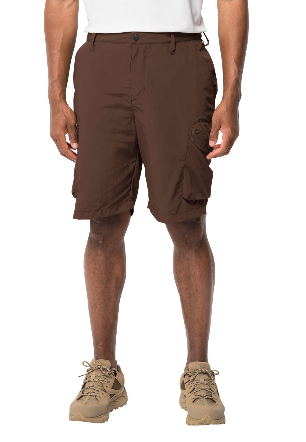 Jack Wolfskin Kurze Hose Herren Kalahari Cargo Men 46 dark mahogany Dark Mahogany von Jack Wolfskin