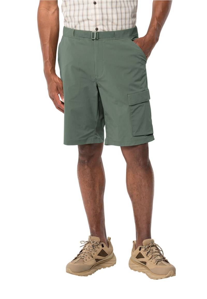 Jack Wolfskin Kurze Hose Herren Wanderthirst Shorts Men 48 hedge green Hedge Green von Jack Wolfskin