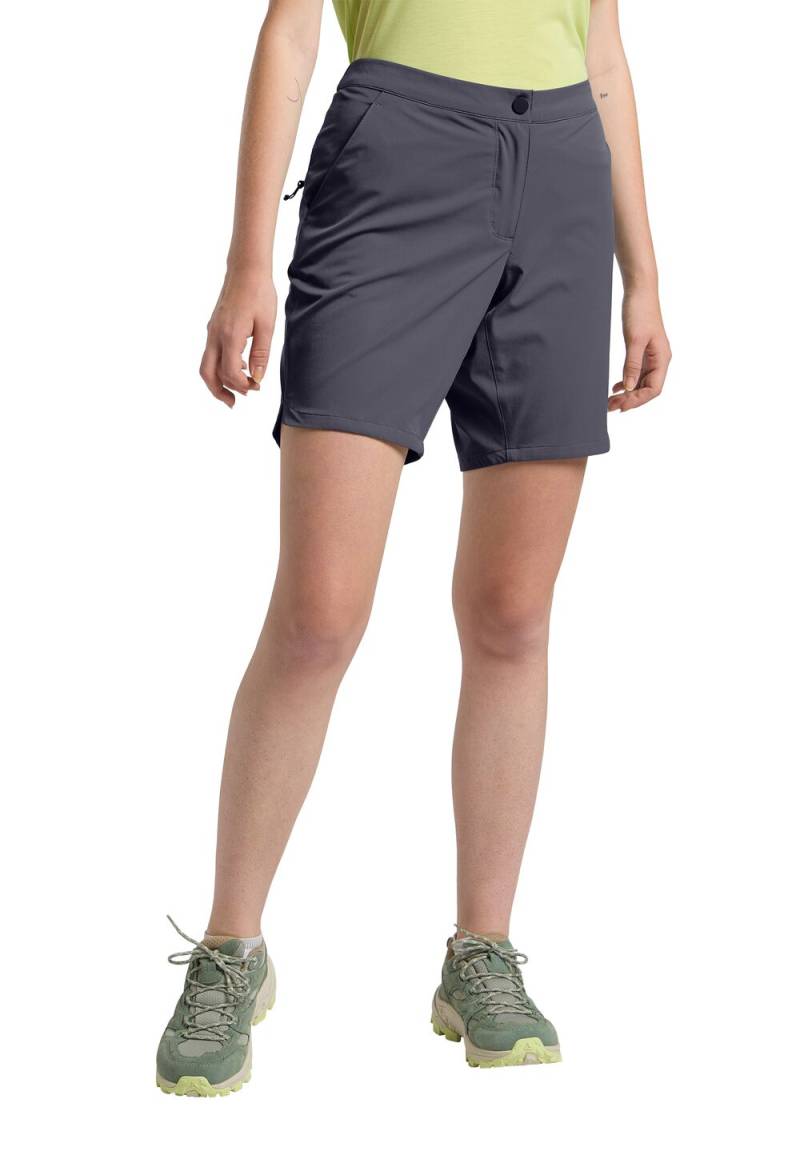 Jack Wolfskin Kurze Wanderhose Damen Hiking Alpine Short Women 34 graphite Graphite von Jack Wolfskin