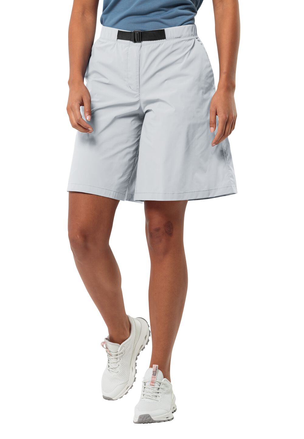 Jack Wolfskin Kurze Wanderhose Damen Wanderwhim Shorts Women 34 grau cool grey von Jack Wolfskin