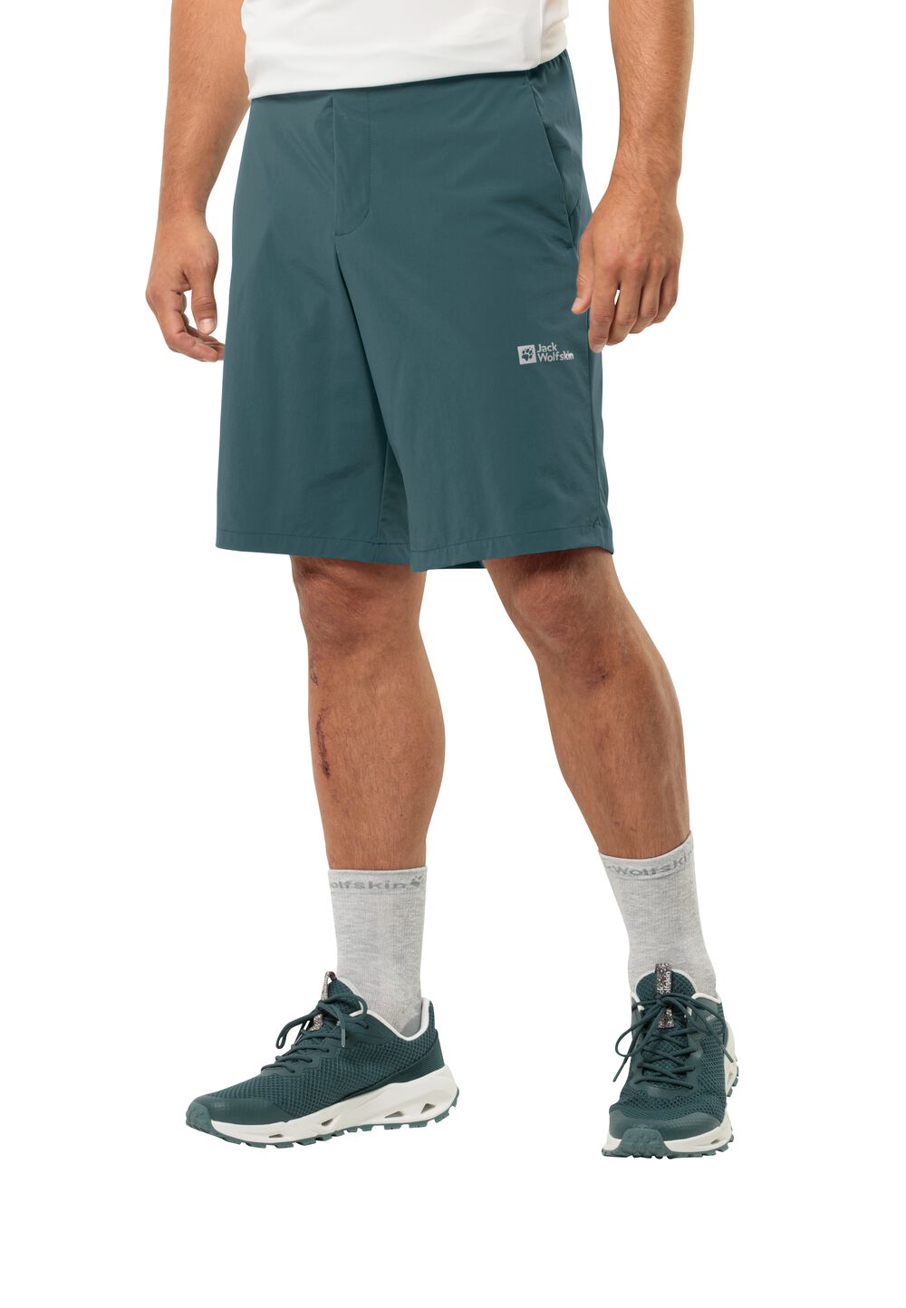 Jack Wolfskin Kurze Wanderhose Herren Prelight Shorts Men L emerald Emerald von Jack Wolfskin