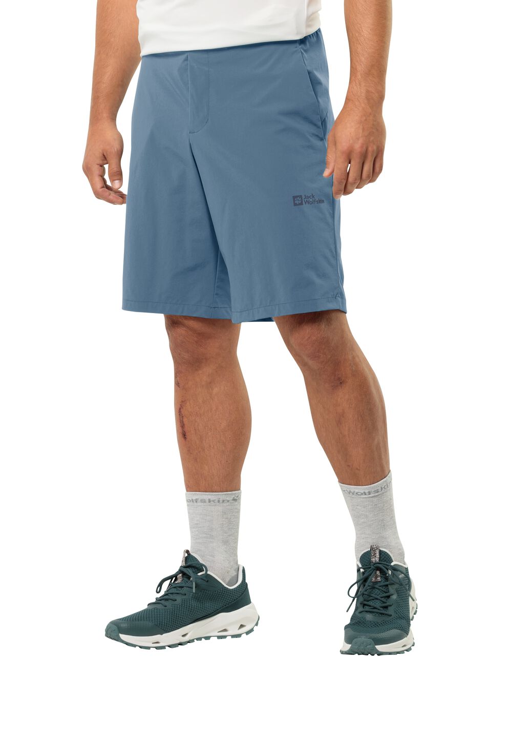 Jack Wolfskin Kurze Wanderhose Herren Prelight Shorts Men M elemental blue elemental blue von Jack Wolfskin