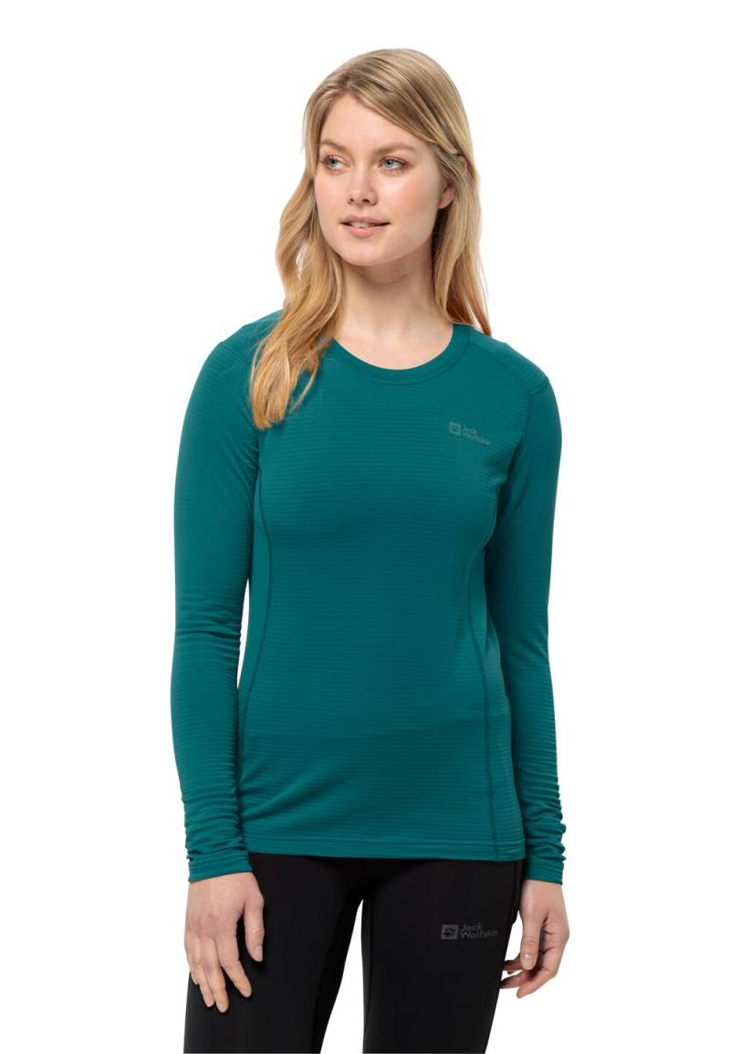 Jack Wolfskin Langarm Funktionsshirt Damen Infinite L/S Women L sea green sea green von Jack Wolfskin