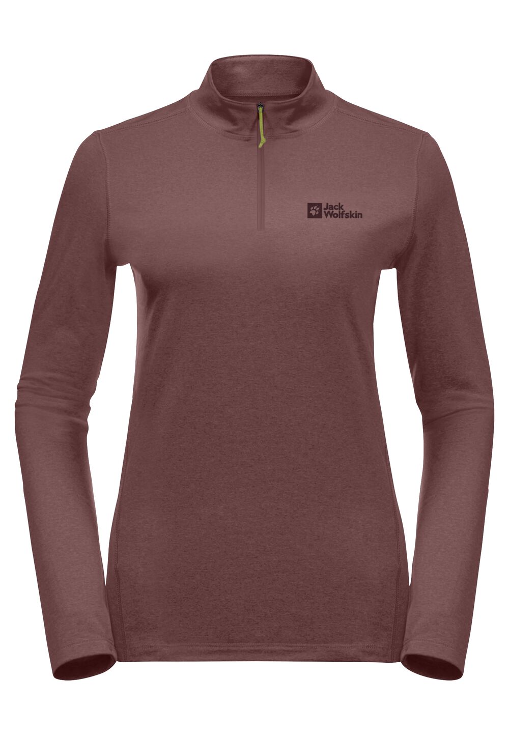 Jack Wolfskin Langarm Funktionsshirt Damen SKY Thermal HZ Women L mineral red mineral red von Jack Wolfskin