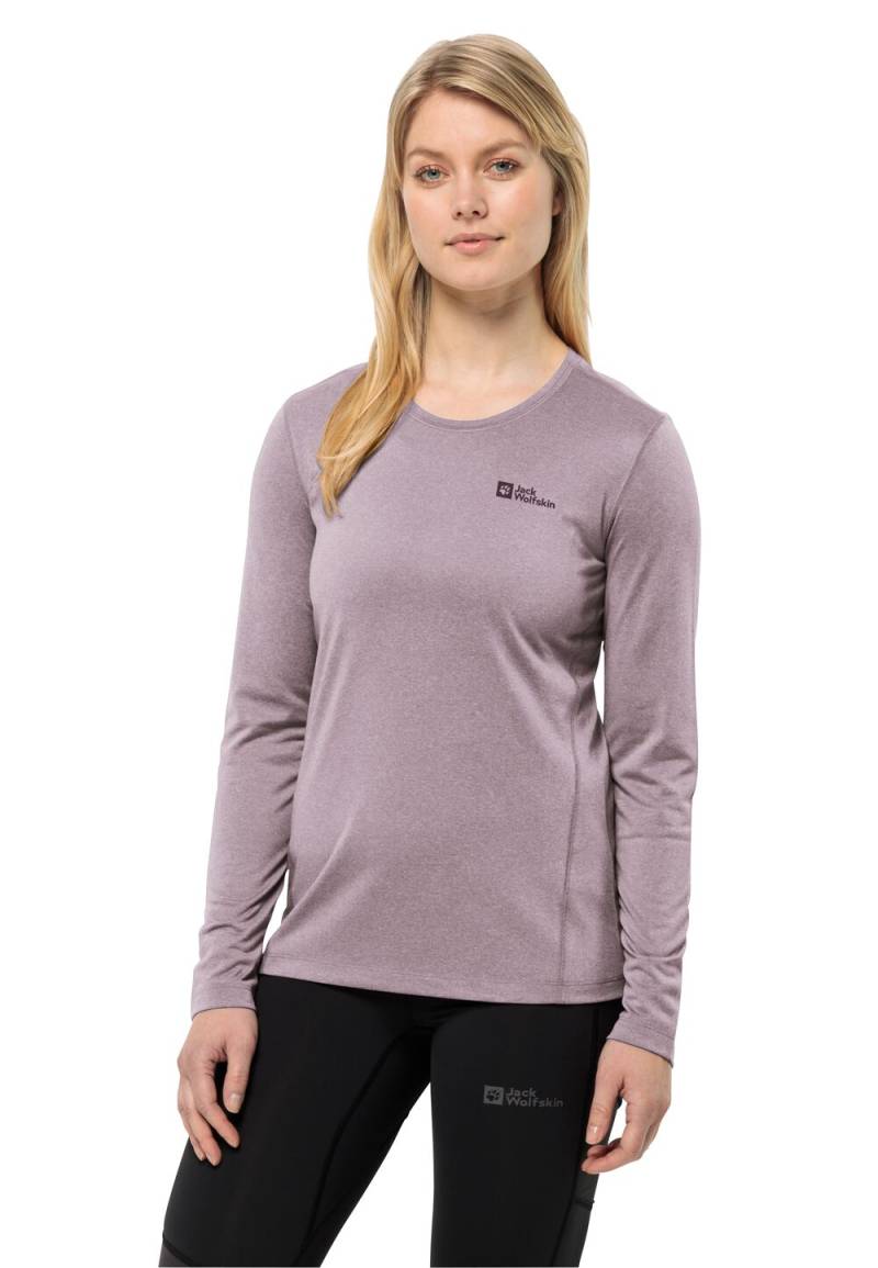 Jack Wolfskin Langarm Funktionsshirt Damen SKY Thermal LS Women 2XL wild blossom wild blossom von Jack Wolfskin