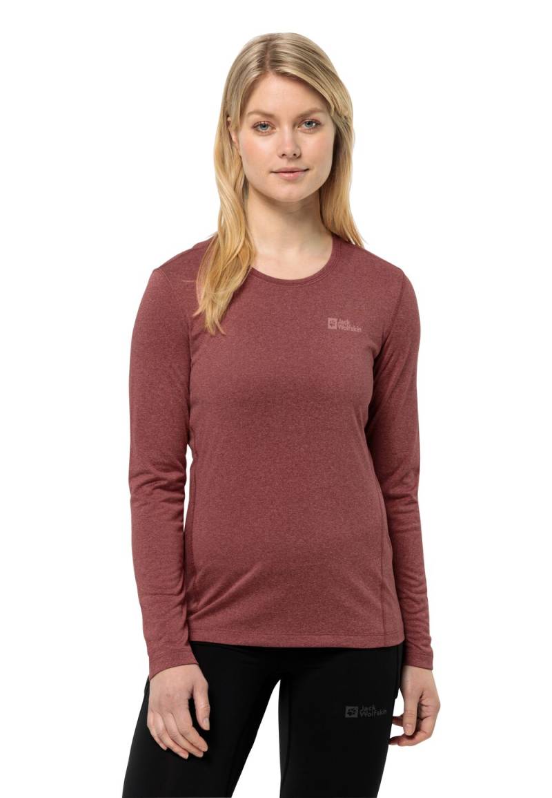 Jack Wolfskin Langarm Funktionsshirt Damen SKY Thermal L/S Women L apple butter apple butter von Jack Wolfskin