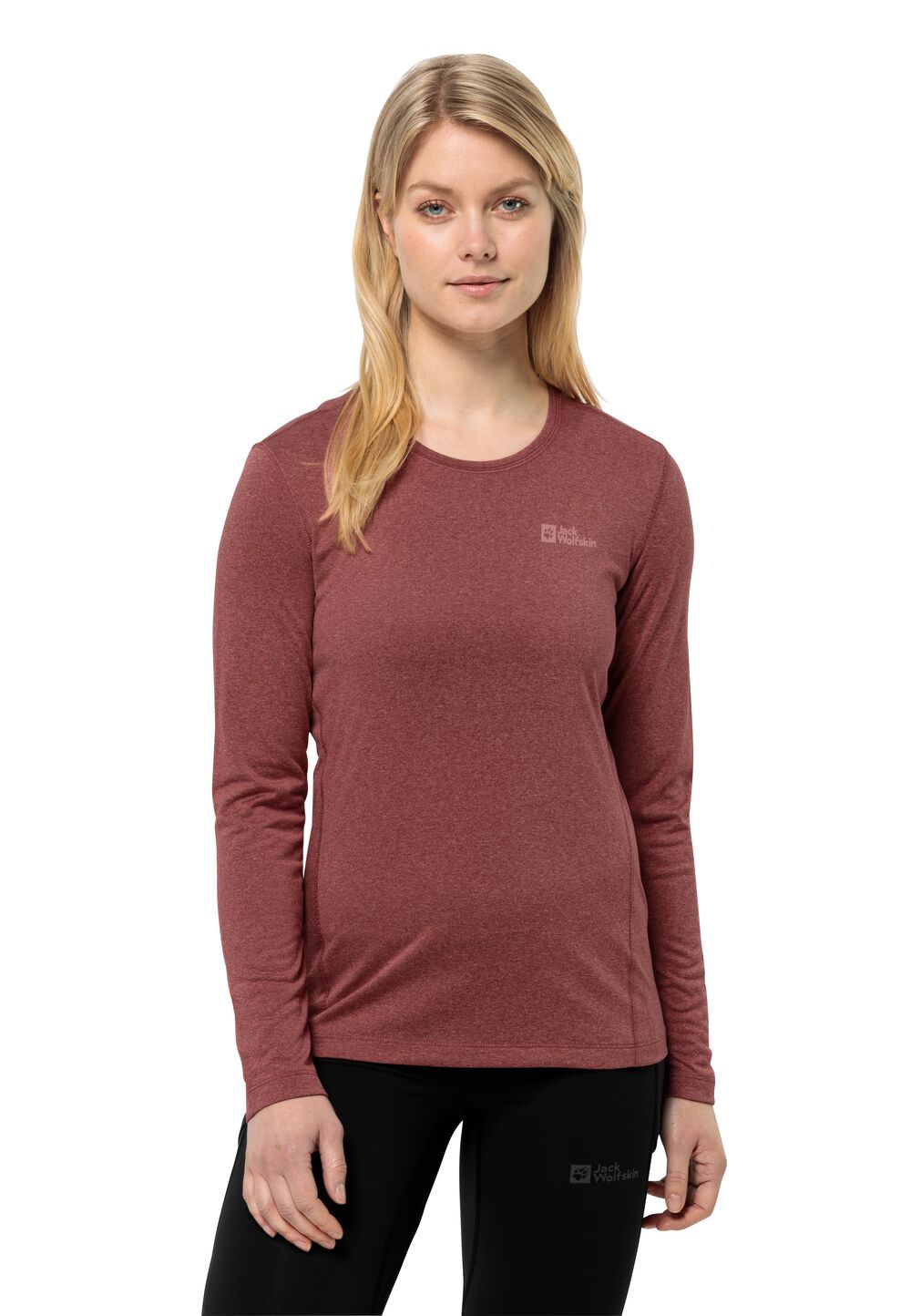 Jack Wolfskin Langarm Funktionsshirt Damen SKY Thermal L/S Women S apple butter apple butter von Jack Wolfskin