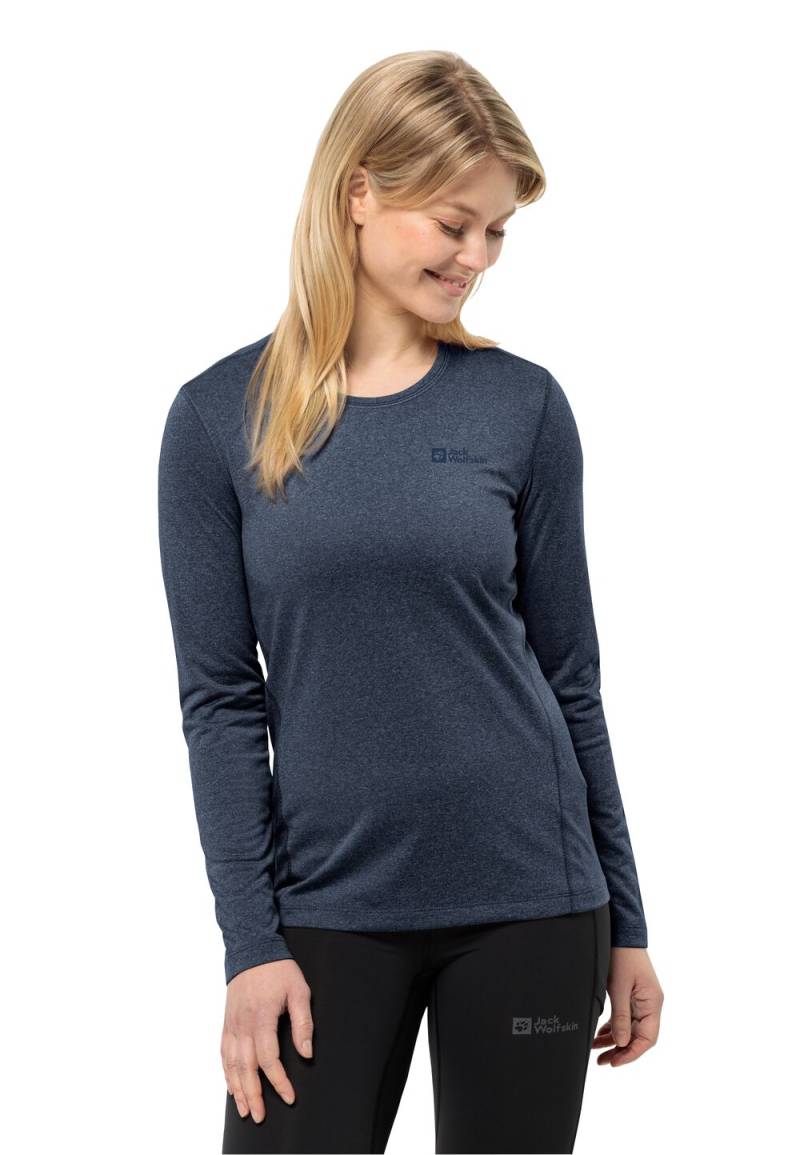 Jack Wolfskin Langarm Funktionsshirt Damen SKY Thermal L/S Women XS blau night blue von Jack Wolfskin