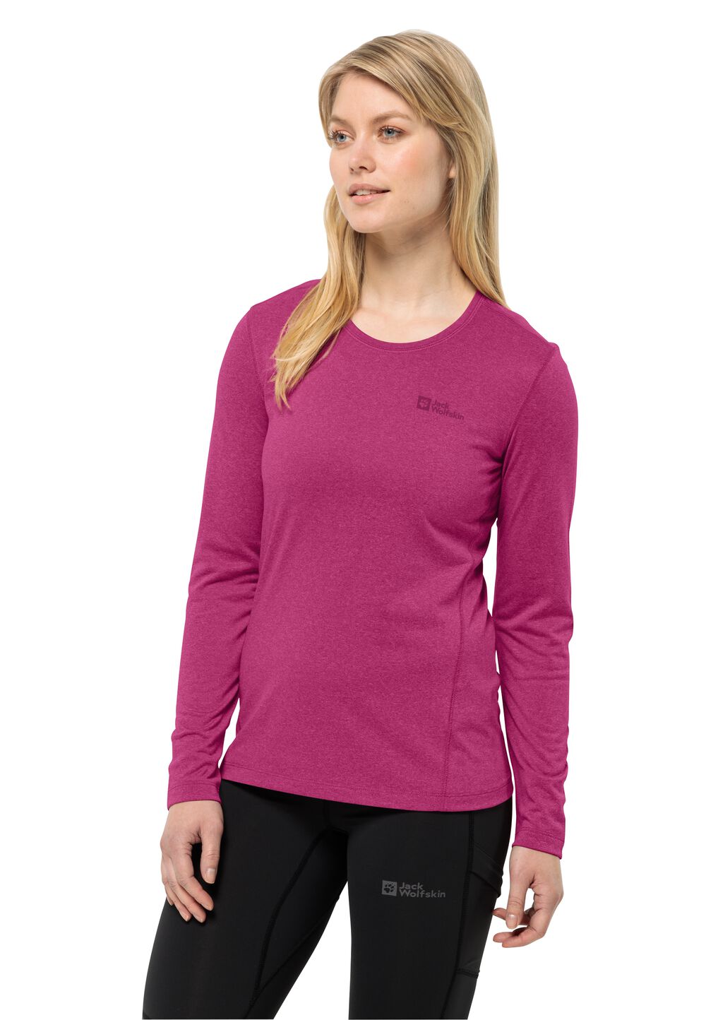 Jack Wolfskin Langarm Funktionsshirt Damen SKY Thermal LS Women XS new magenta new magenta von Jack Wolfskin