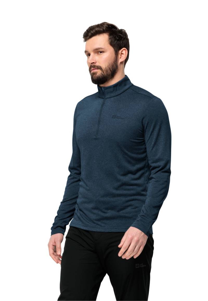 Jack Wolfskin Langarm Funktionsshirt Herren SKY Thermal HZ Men L blau night blue von Jack Wolfskin