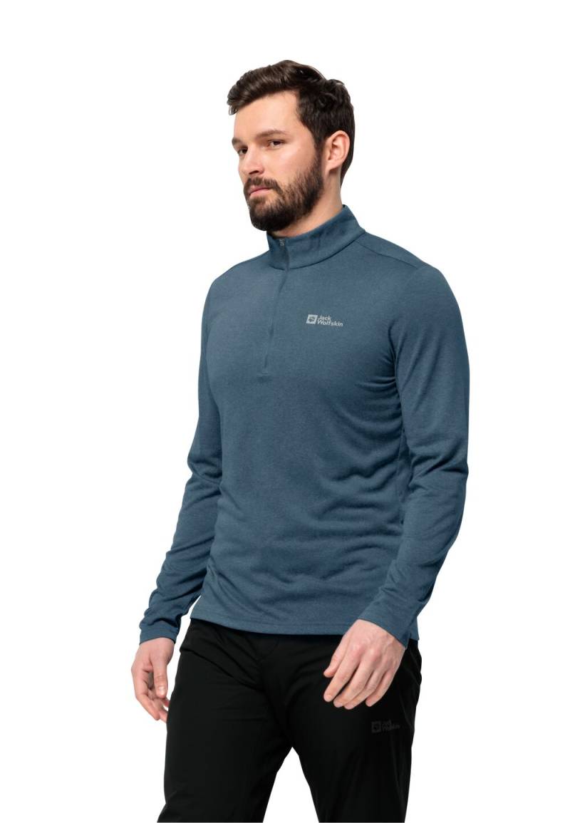 Jack Wolfskin Langarm Funktionsshirt Herren SKY Thermal HZ Men M midnight sky midnight sky von Jack Wolfskin