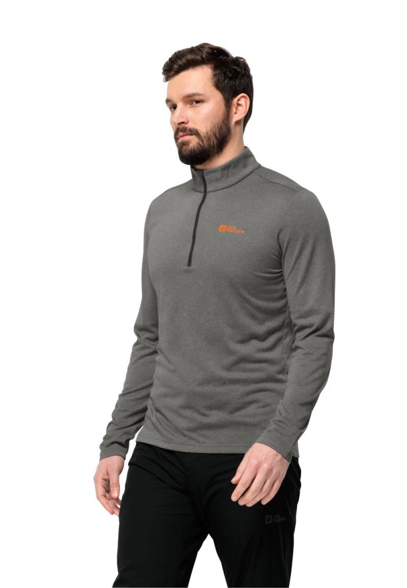 Jack Wolfskin Langarm Funktionsshirt Herren SKY Thermal HZ Men S smokey grey smokey grey von Jack Wolfskin