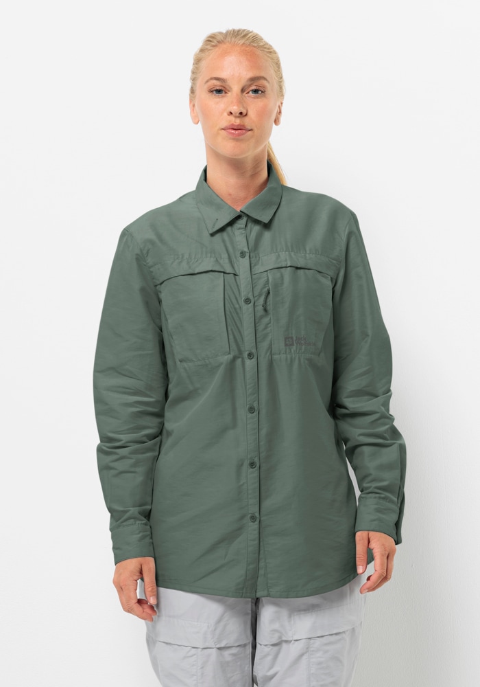 Jack Wolfskin Langarmbluse »BARRIER L/S SHIRT W« von Jack Wolfskin