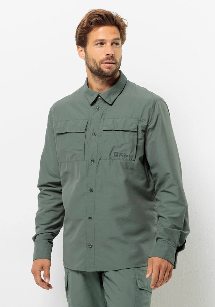 Jack Wolfskin Langarmhemd »BARRIER LS SHIRT M« von Jack Wolfskin