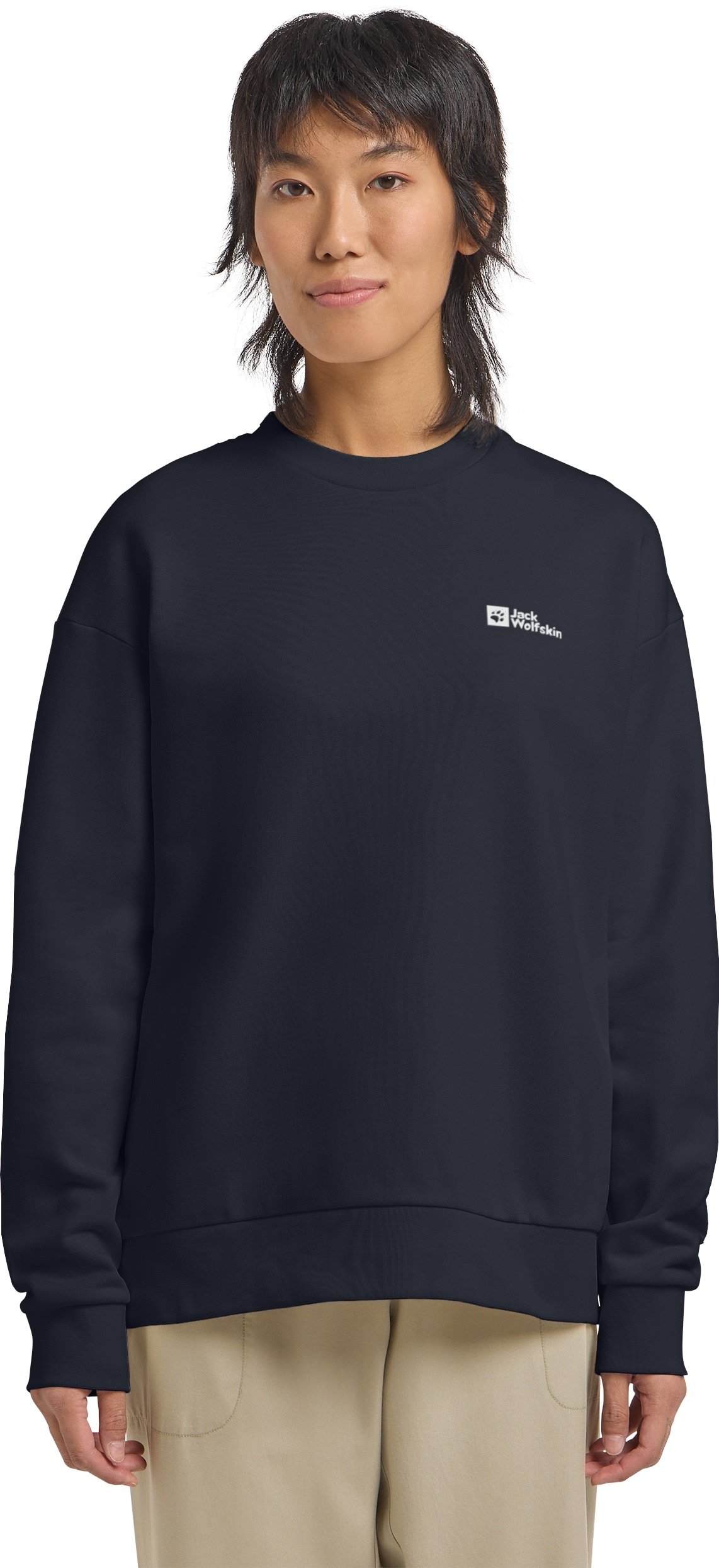 Jack Wolfskin Langarmshirt »ESSENTIAL CREWNECK W« von Jack Wolfskin