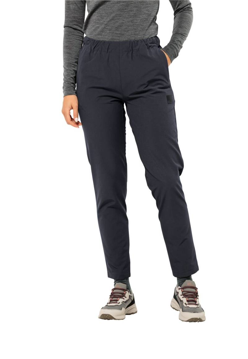 Jack Wolfskin Lange Hose Damen Bike Commute WI Pants Women M dark navy dark navy von Jack Wolfskin