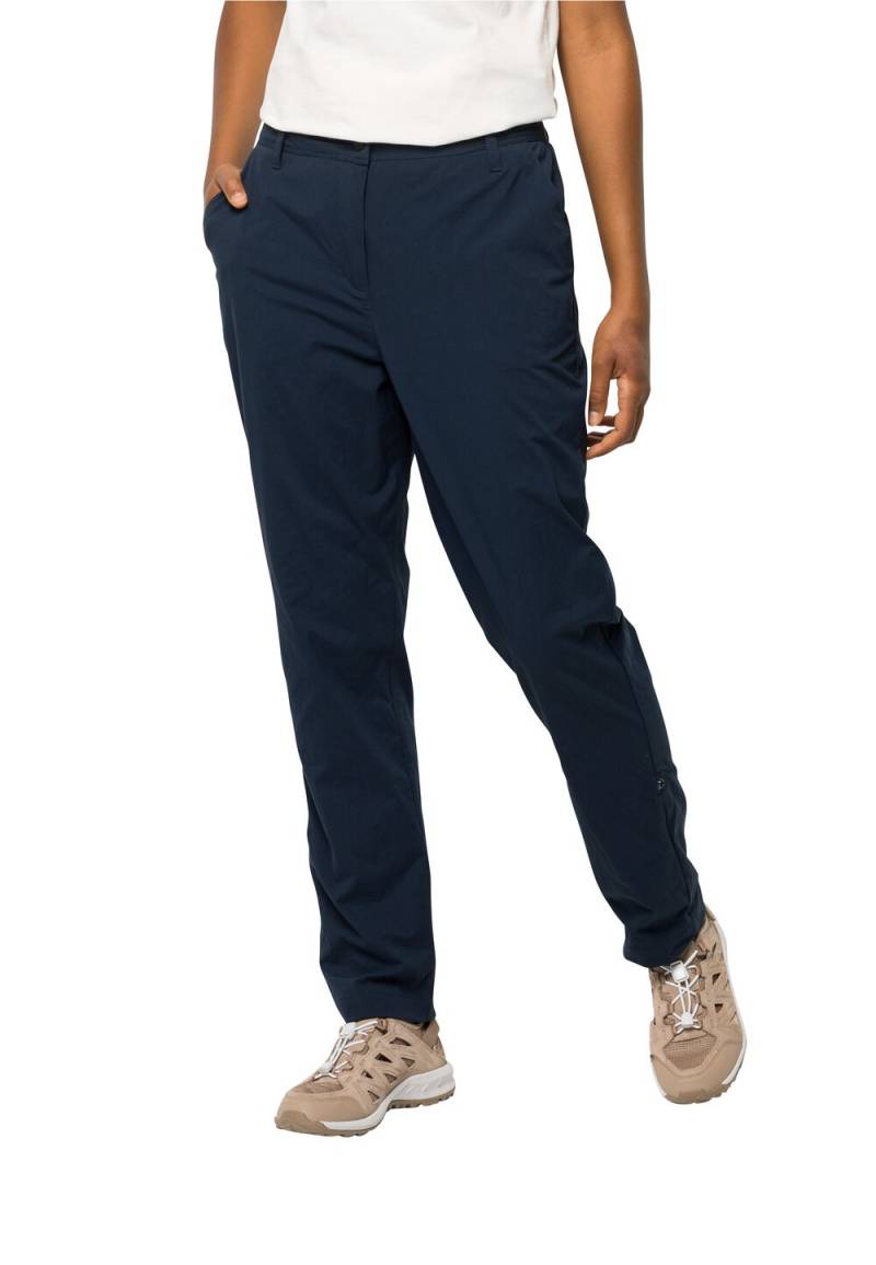 Jack Wolfskin Lange Hose Damen Desert Roll UP Pants Women 36L blau night blue von Jack Wolfskin