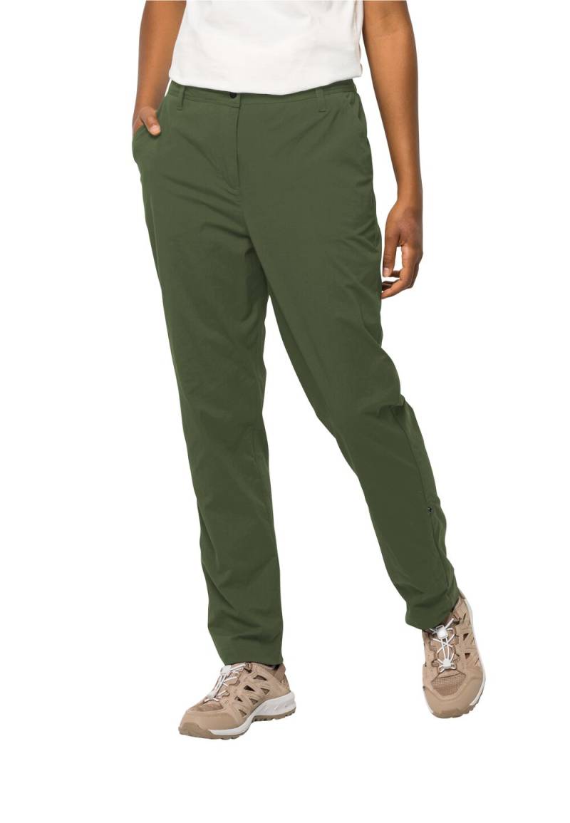 Jack Wolfskin Lange Hose Damen Desert Roll UP Pants Women 42 greenwood greenwood von Jack Wolfskin