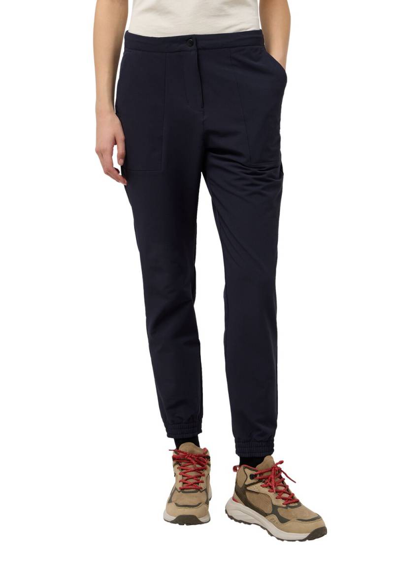 Jack Wolfskin Lange Hose Damen Newport Pants Women 36 dark navy dark navy von Jack Wolfskin